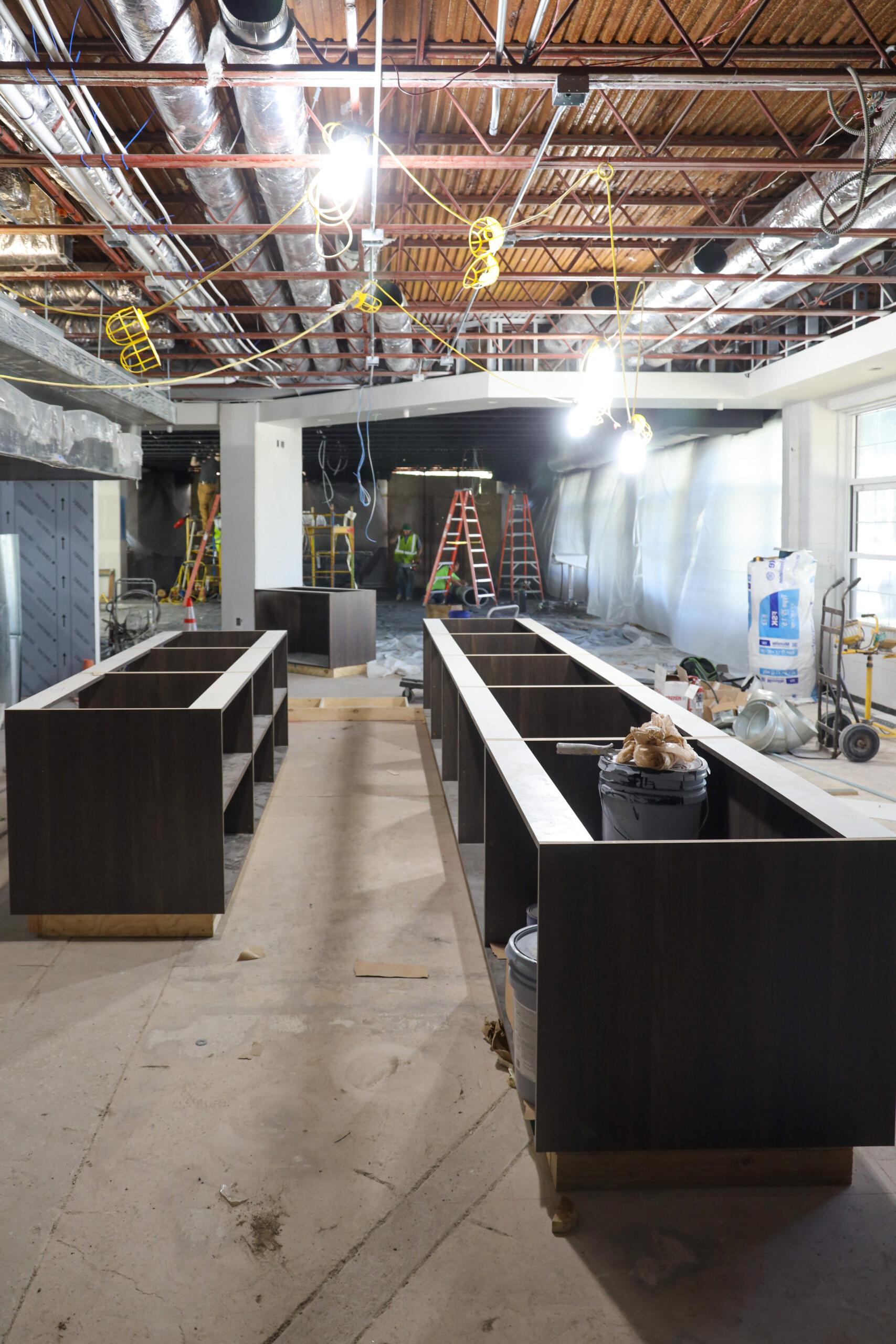 Interior construction, dining